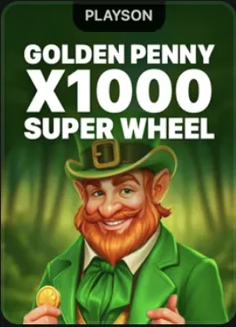 Golden Penny x1000 Super Wheel slot at Homebet88win